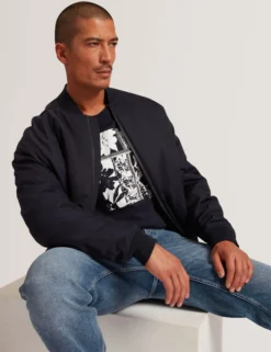 Botanical Graphic Crew Neck T-Shirt