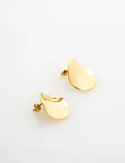 Concave Large Stud Earrings