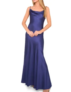 Cowl Neck Strap Dress