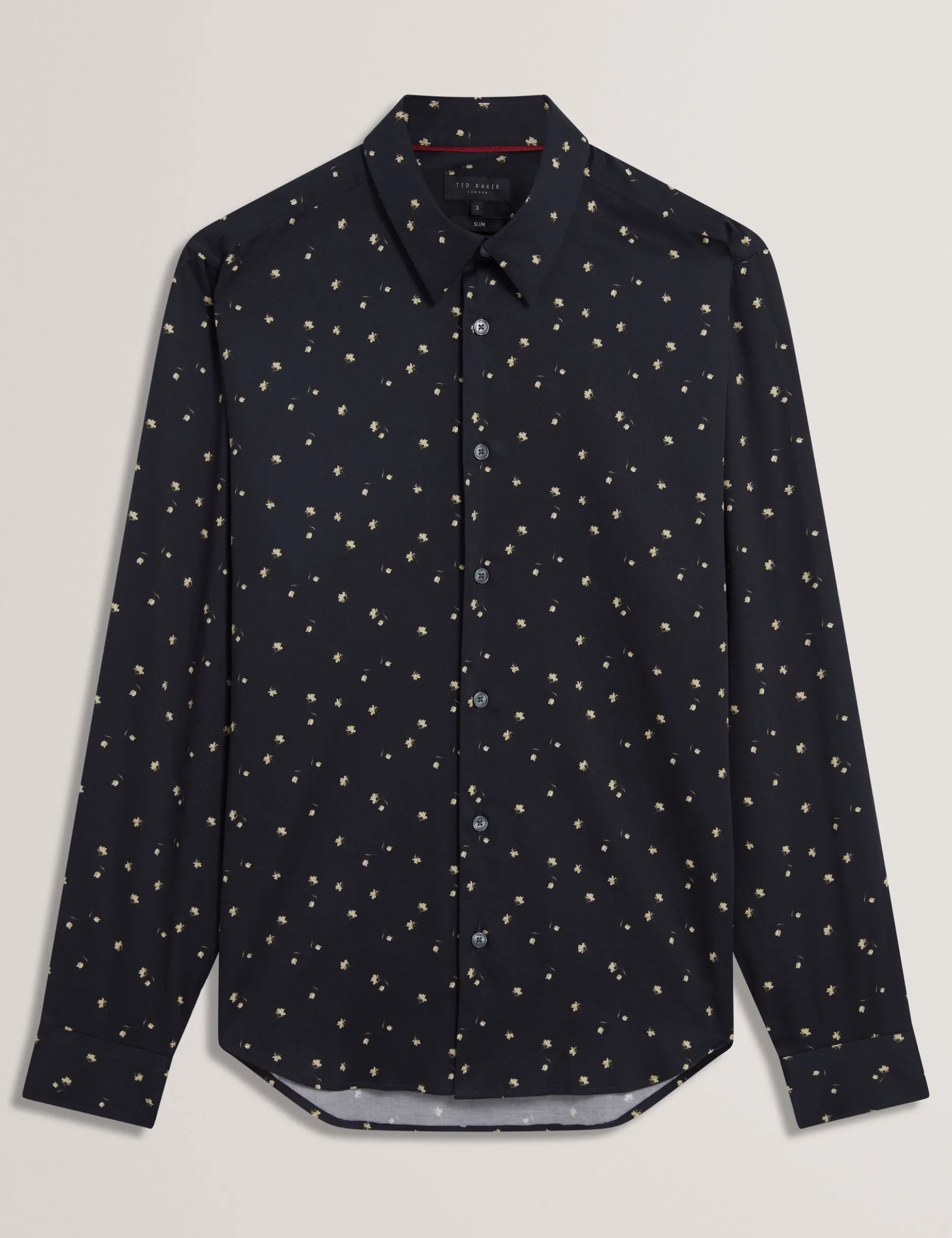 Ditsy Blooms Slim Long Sleeve Shirt