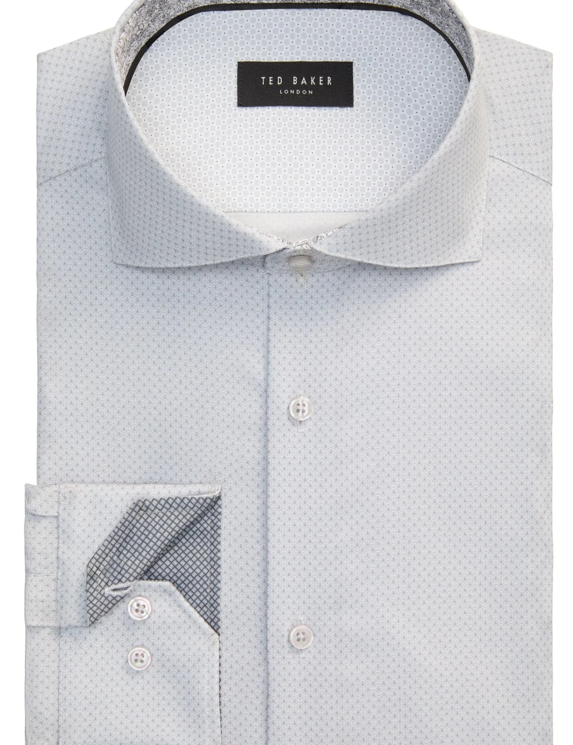 Dobby Stretch Cotton Slim Fit Shirt