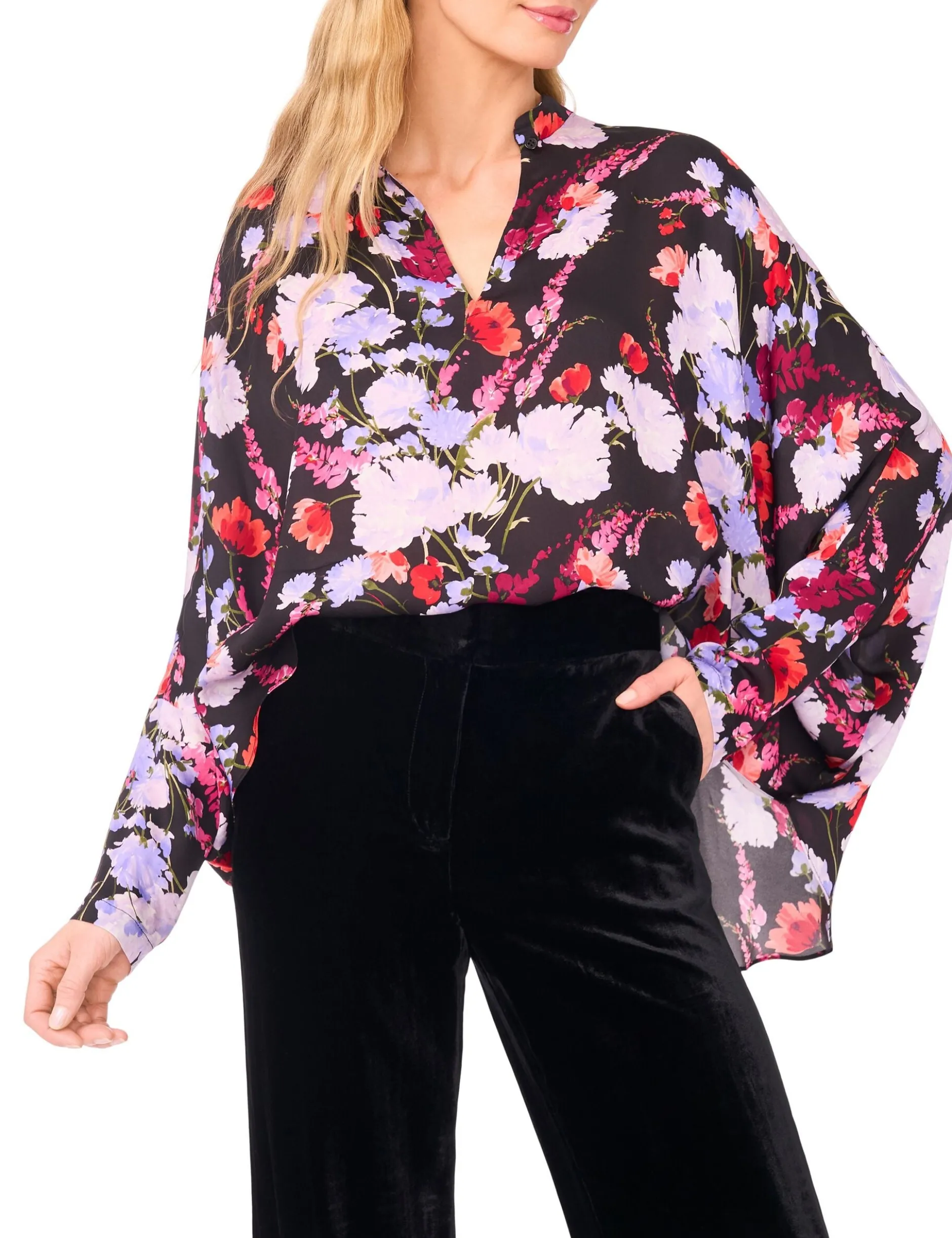 Dolman Sleeve Blouse