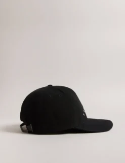 Embroidered Logo Canvas Baseball Cap