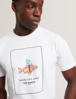 Goldfish Graphic Pure Cotton T-Shirt