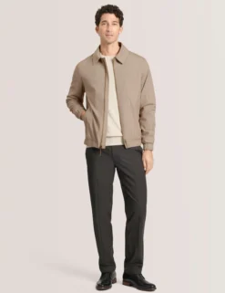 Harrington Zip-Through Bomber Jacket