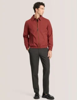 Harrington Zip-Through Bomber Jacket
