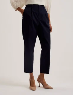 High Waisted Cropped Trouser