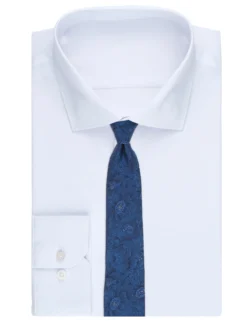 Jacquard Floral Silk Tie