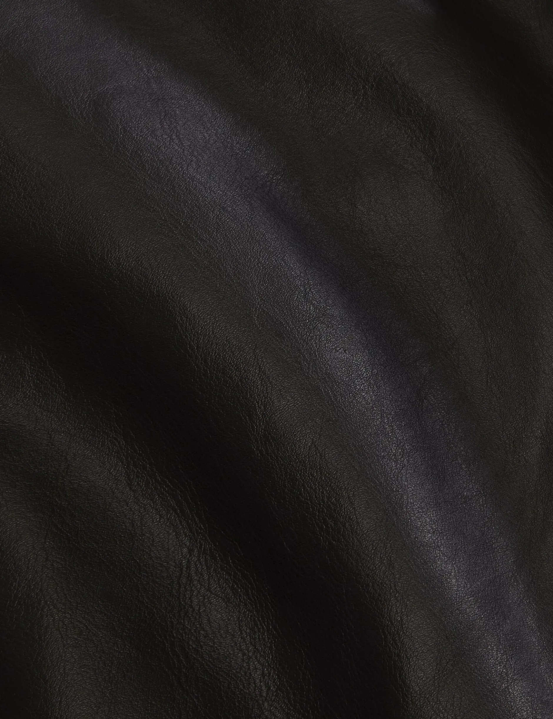 Leather Bomber Jacket
