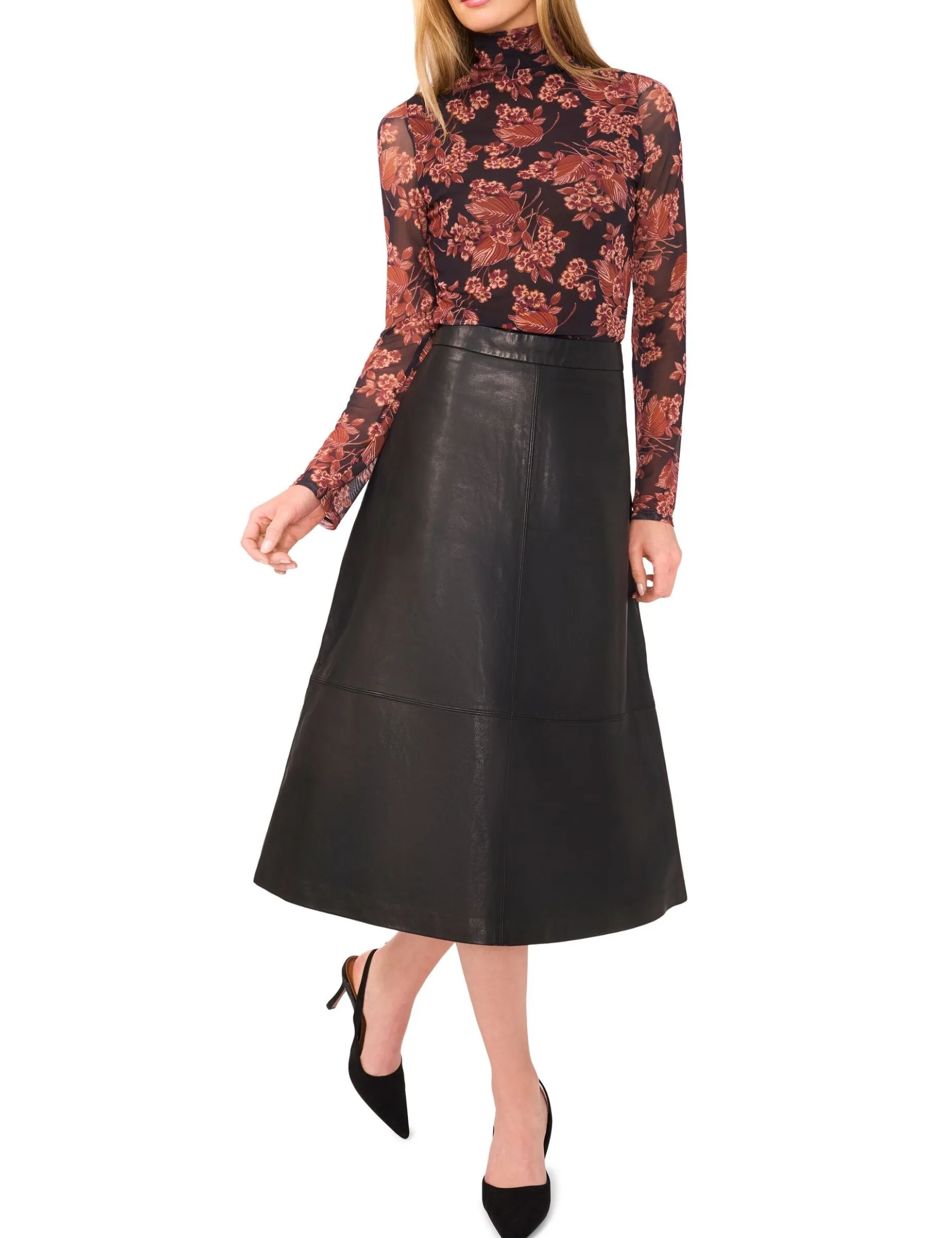 Leather Maxi Skirt