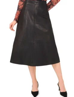 Leather Maxi Skirt