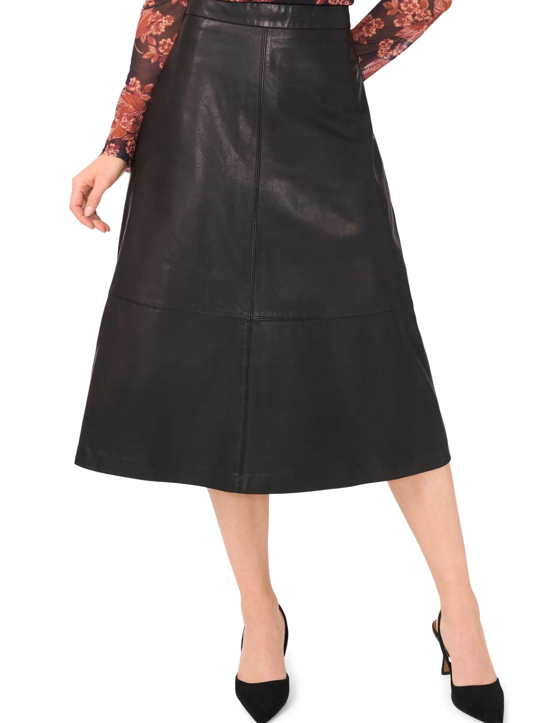 Leather Maxi Skirt