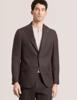 Linen Modern Fit Suit Jacket