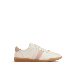 Logo Stripe Leather Sneakers