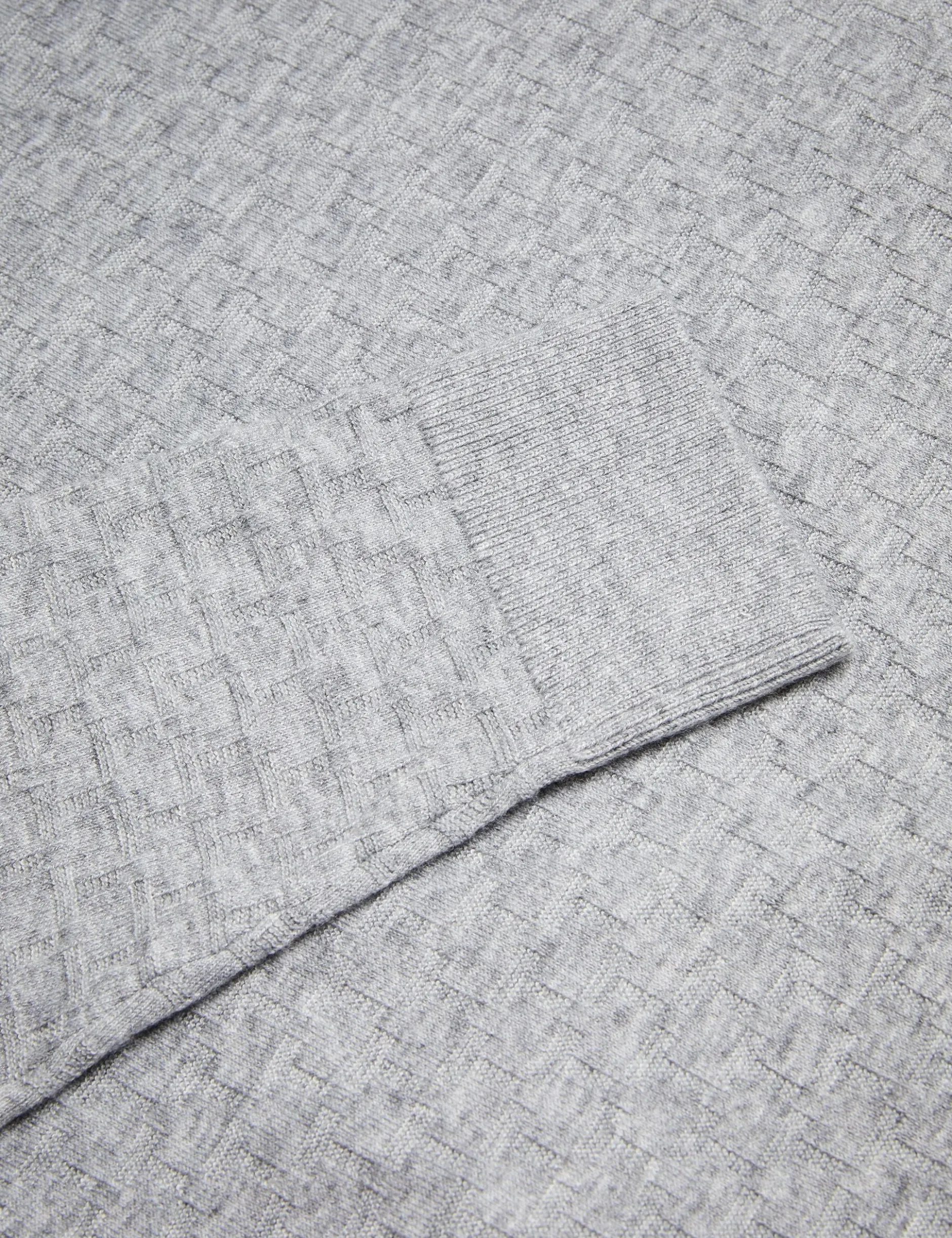 Long Sleeve T Stitch Knitted Polo