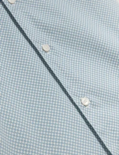 Micro Geo Print Slim Short Sleeve Shirt