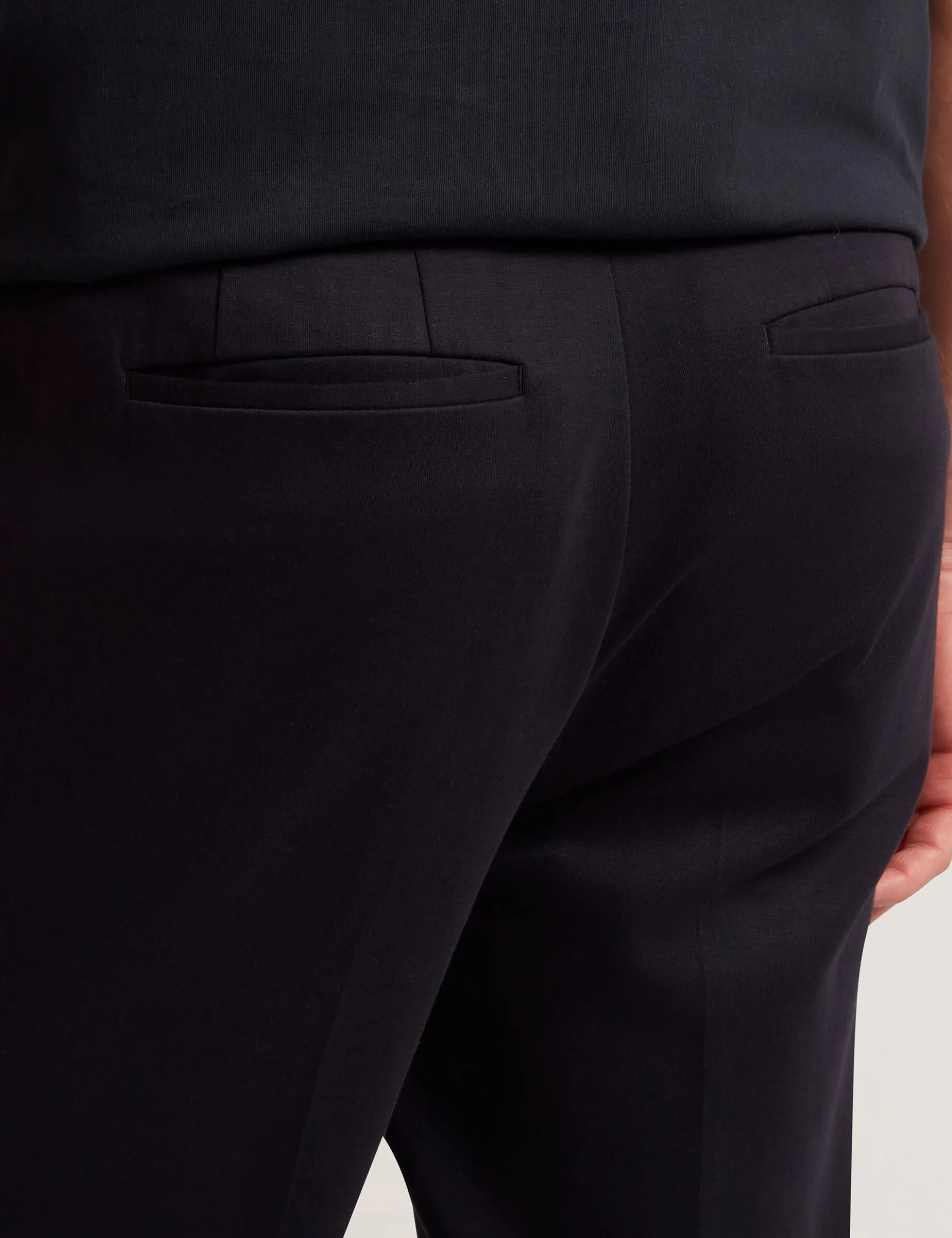 Modern Knit Tailored Trousers