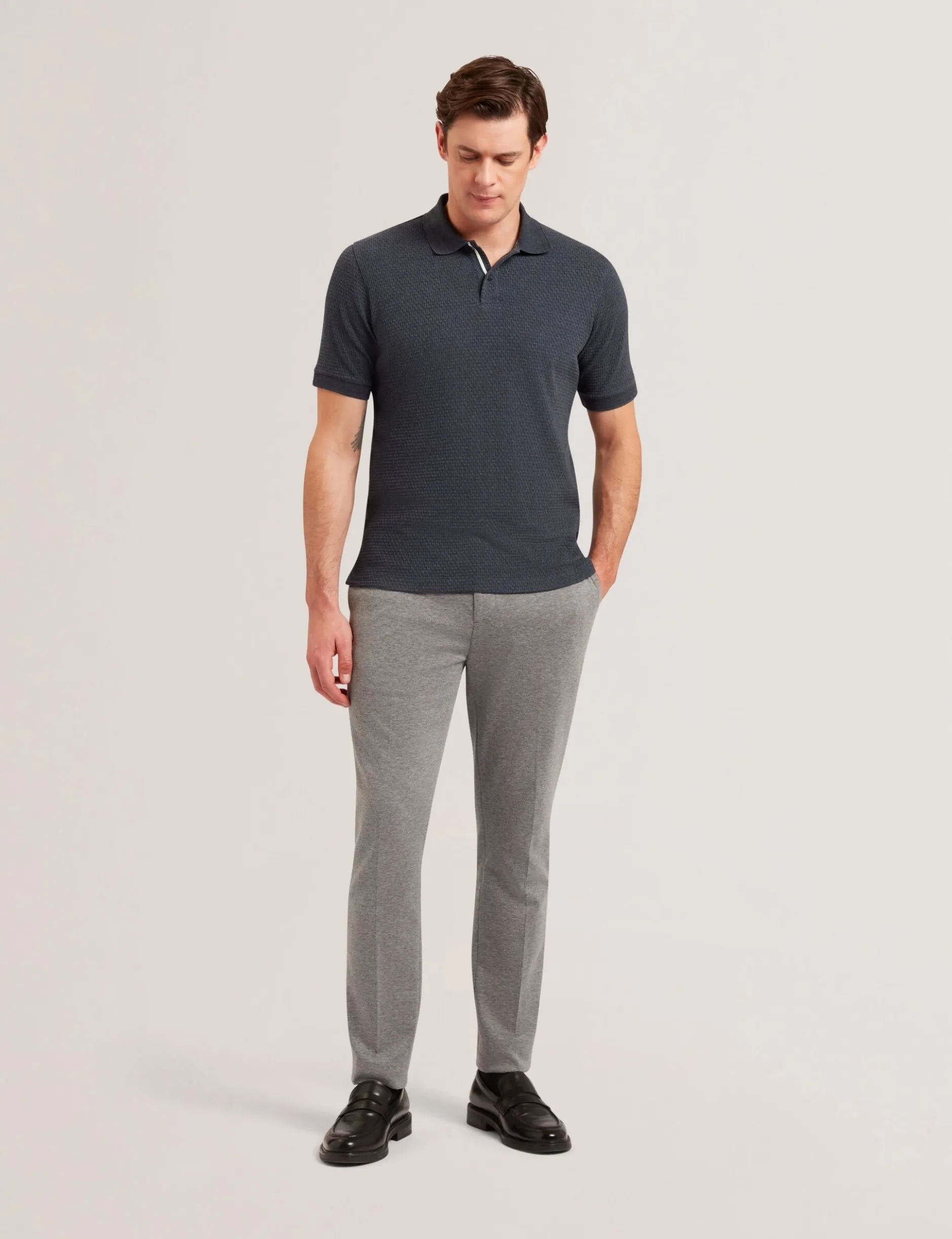 Modern Knit Tailored Trousers