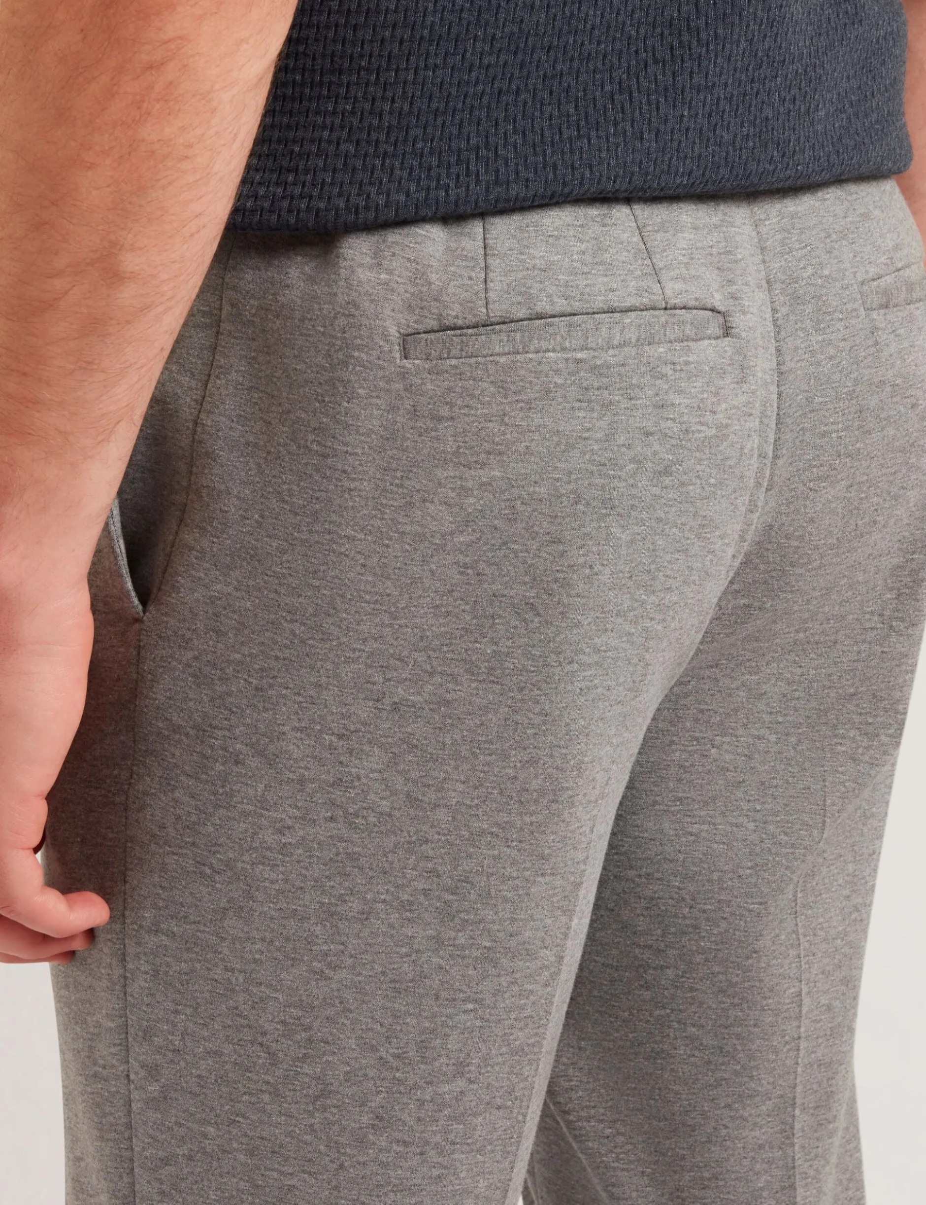 Modern Knit Tailored Trousers
