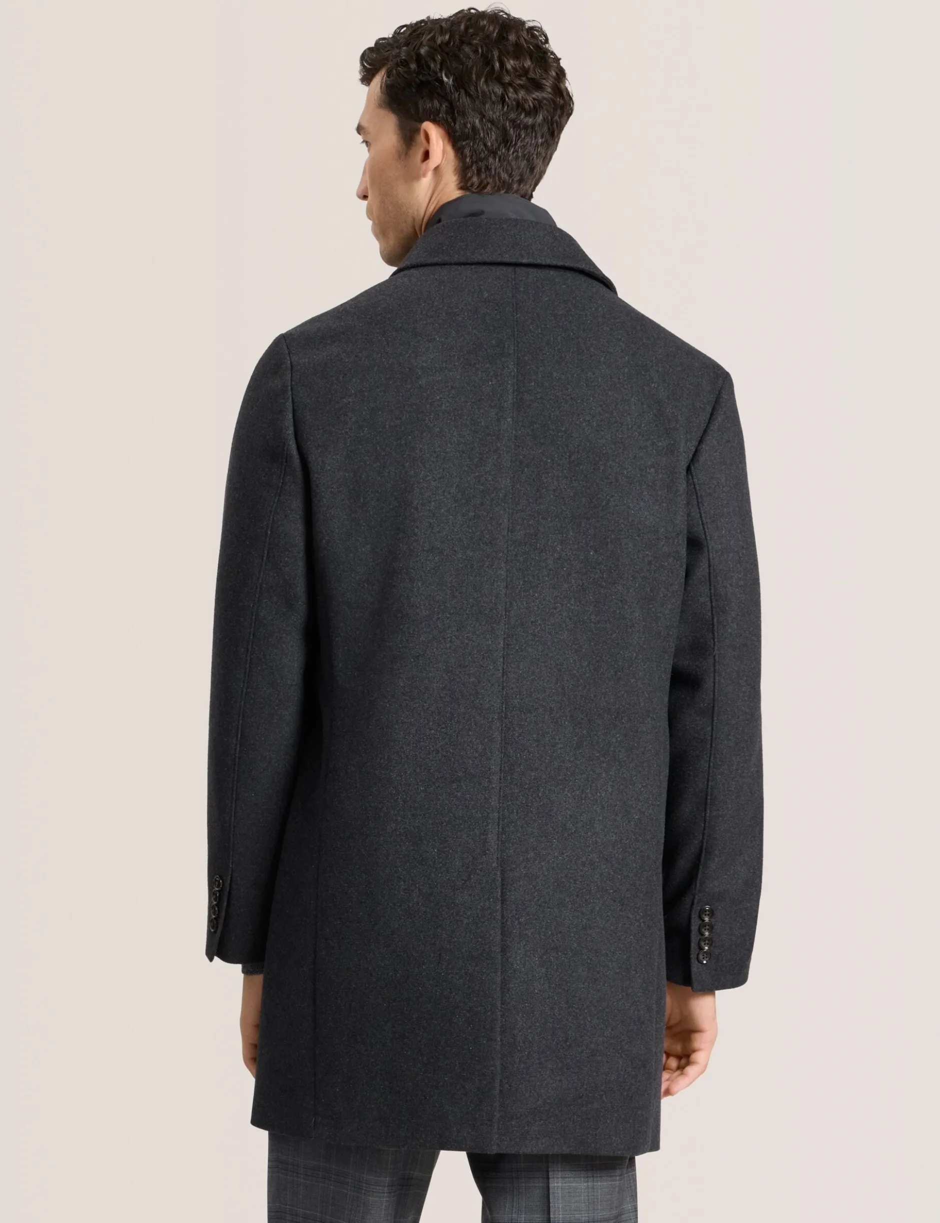 Overcoat with Bib