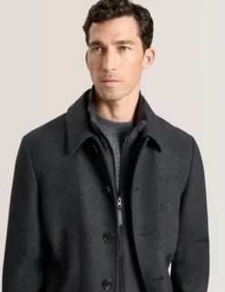 Overcoat with Bib