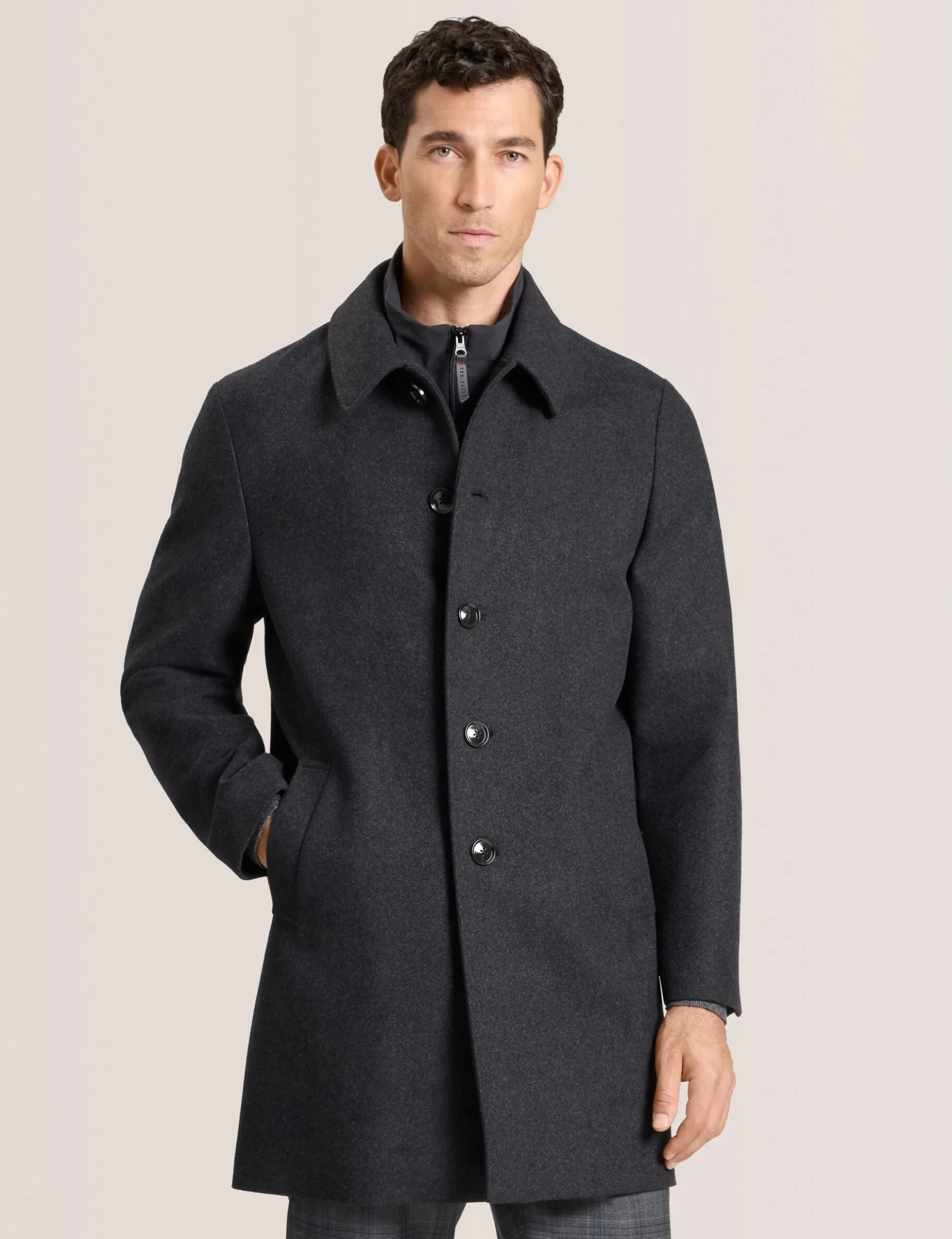 Overcoat with Bib