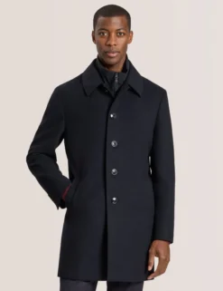 Overcoat with Bib