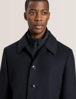 Overcoat with Bib