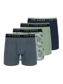 4 Pack Cotton Stretch Boxer Briefs