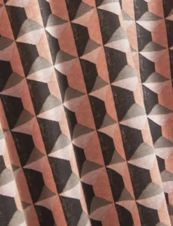 Painted Geo Print Pure Cotton T-Shirt