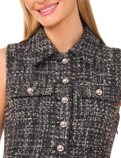 Patch Pocket Button Down Dress