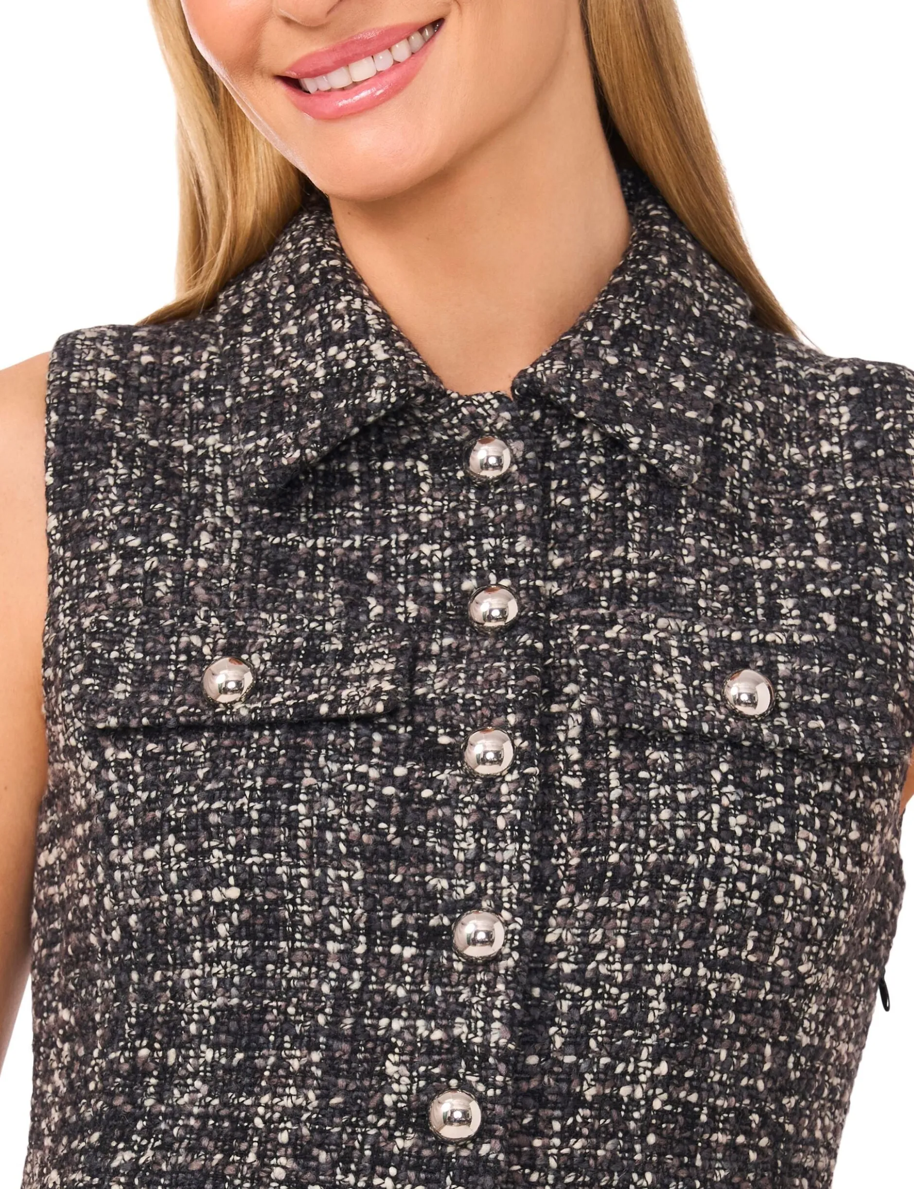 Patch Pocket Button Down Dress