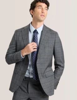 Plaid Suit Jacket