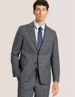 Plaid Suit Jacket