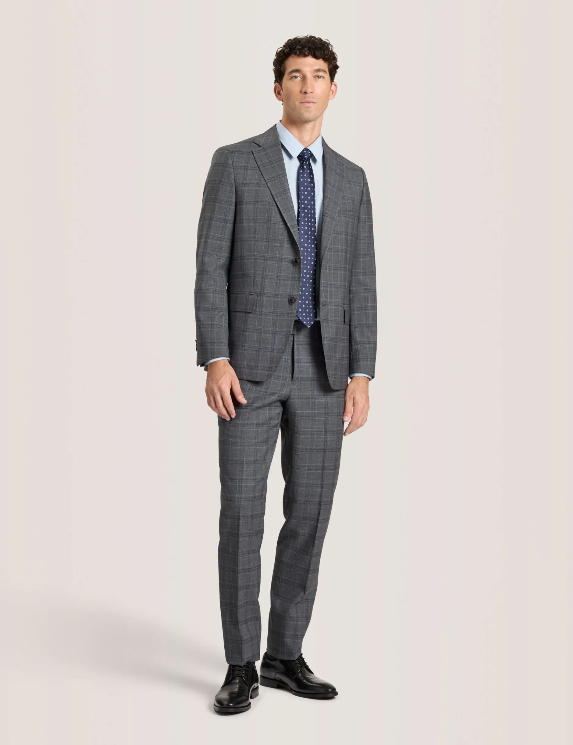 Plaid Suit Jacket