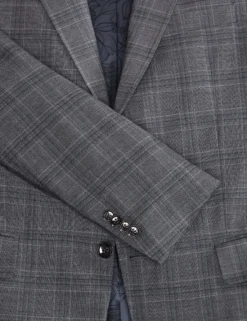 Plaid Suit Jacket