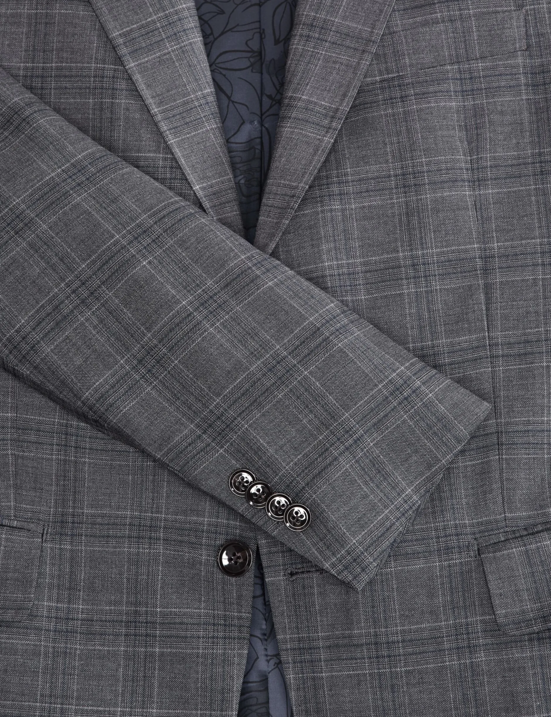 Plaid Suit Jacket