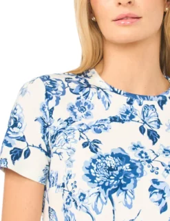 Porcelain Print Slim Fit T-Shirt