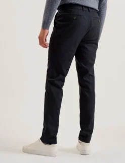 Puppytooth Check Slim Fit Pants