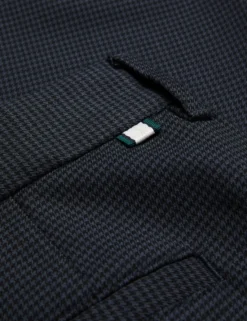 Puppytooth Check Slim Fit Pants