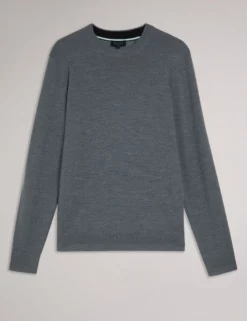 Pure Wool Crew Neck Jumper
