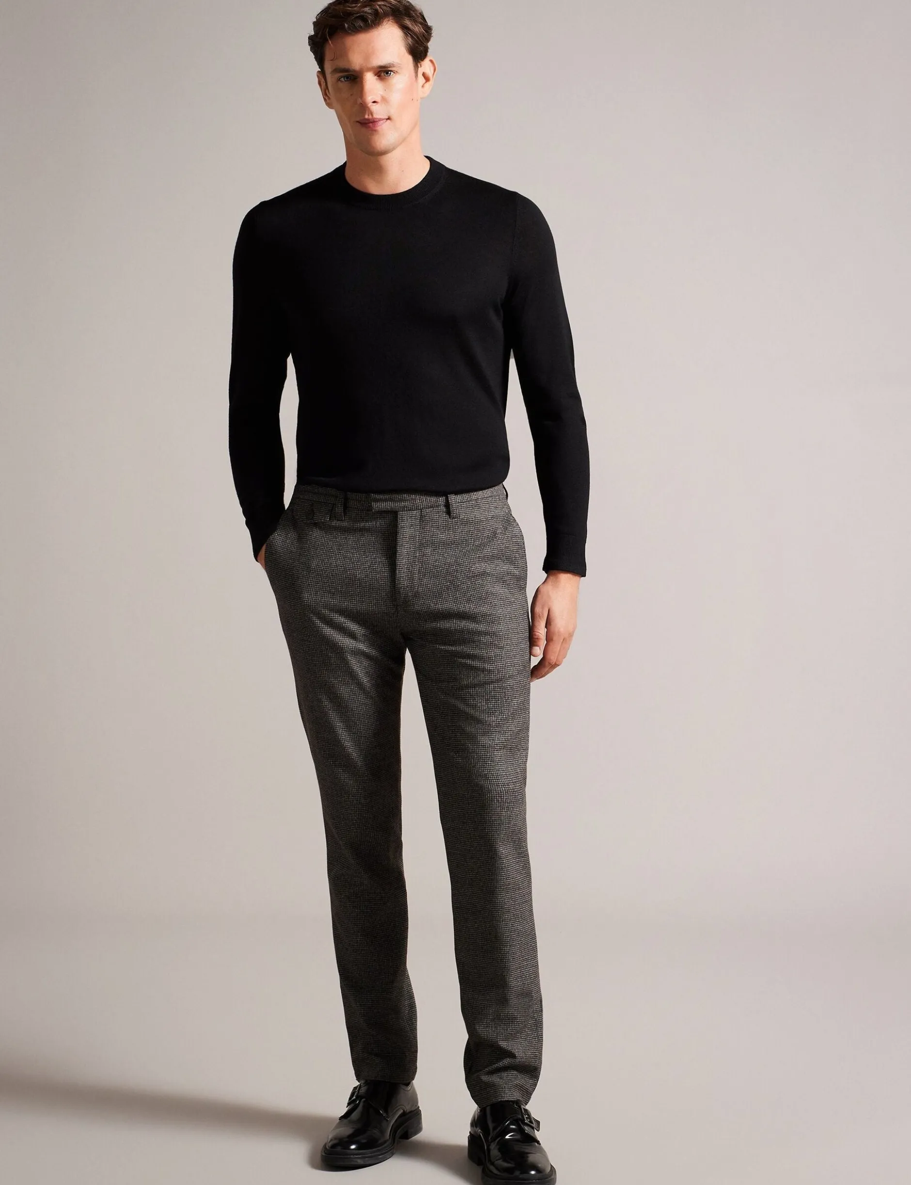 Pure Wool Crew Neck Jumper