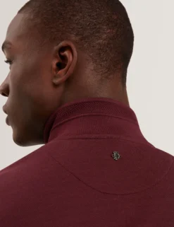 Quilted Front Funnel Neck Zip-Up Gilet
