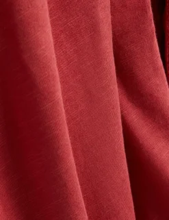 Relaxed Cotton Linen Button-Through Shirt