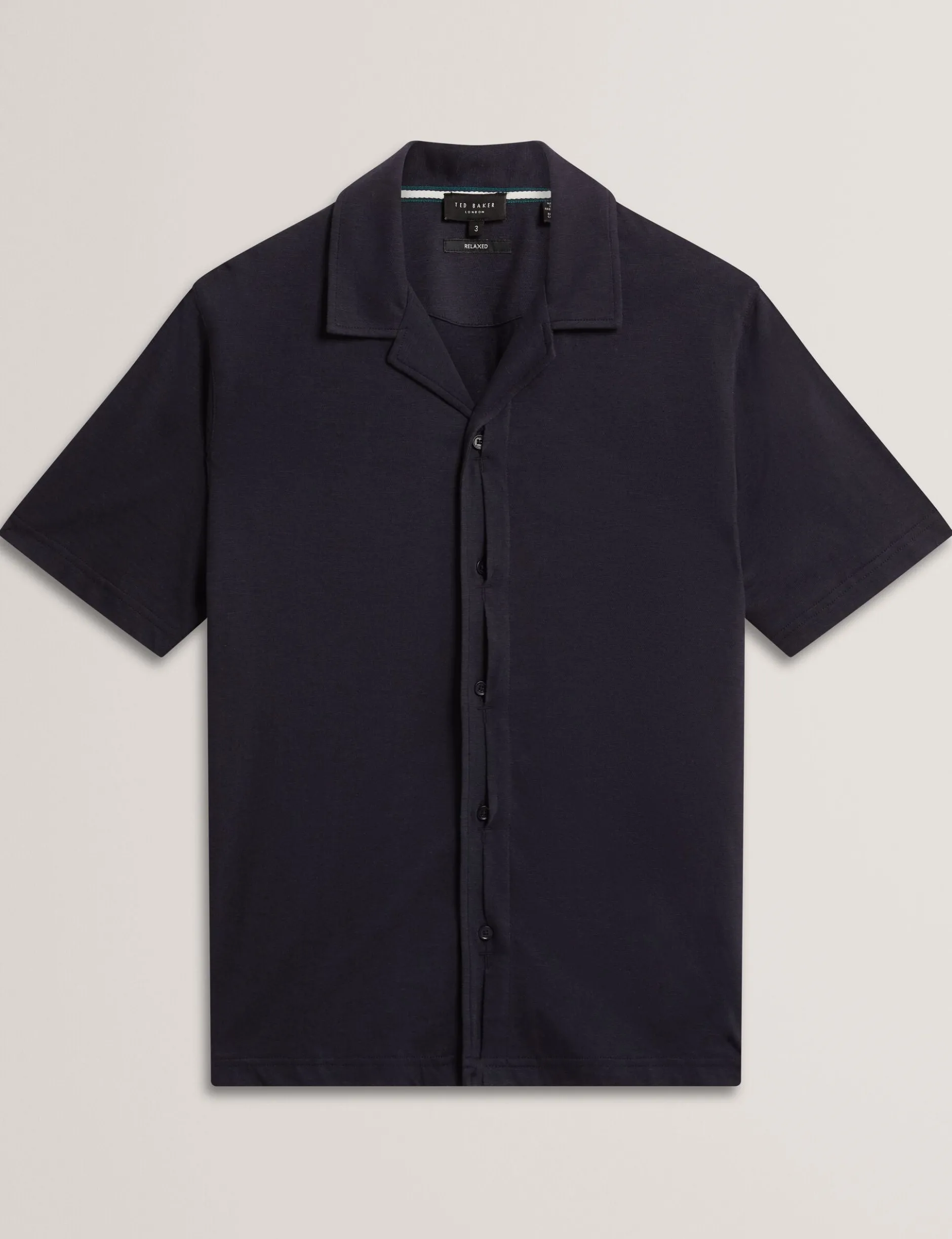 Relaxed Cotton Linen Button-Through Shirt