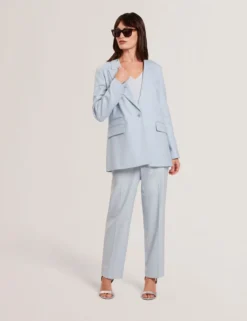 Relaxed Tailored Single Breasted Blazer