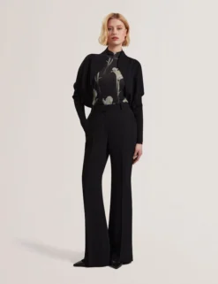 Ribbed Knit Cropped Bolero Cardigan