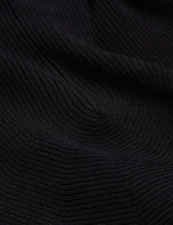 Ribbed Knit Cropped Bolero Cardigan