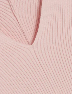 Rib Sculpt Sleeve Sweater