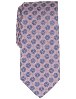 Roundel Print Silk Tie